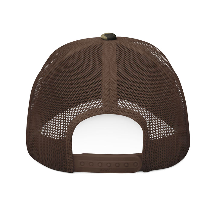 Translation missing: en.Camo/ Brown Embroidered Snapback Trucker