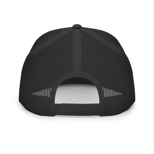Translation missing: en.Charcoal Embroidered Flat Bill Snapback
