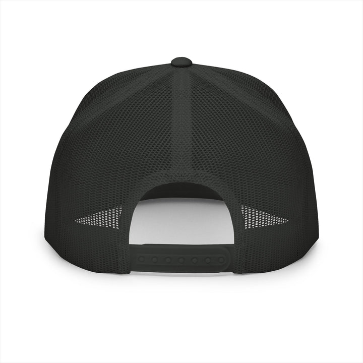 Translation missing: en.Charcoal Embroidered Flat Bill Snapback