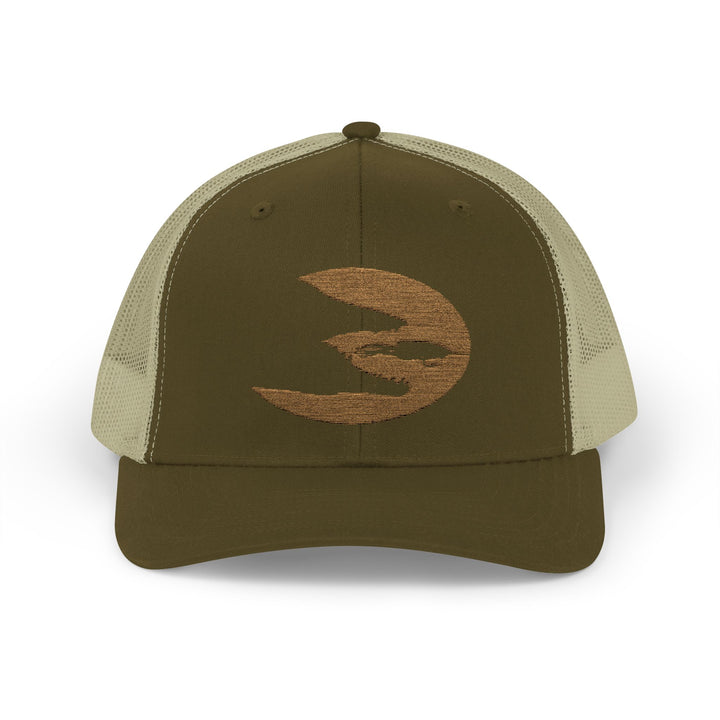 Translation missing: en.Moss/ Khaki Snapback Trucker Hat