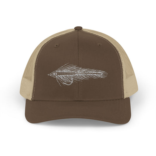 Translation missing: en.Albie Fly Brown/ Khaki Embroidered Snapback Trucker Hat