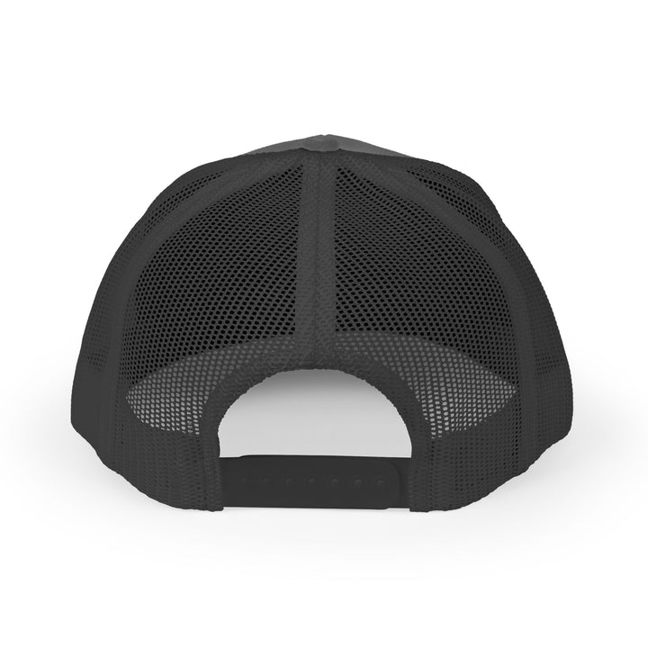 Translation missing: en.Charcoal/ Black Embroidered Snapback Trucker Hat