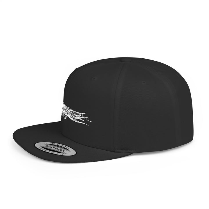 Translation missing: en.Musky Tandem Black Flat Bill Snapback