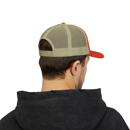 Translation missing: en.Copy of Moss/ Khaki Embroidered Snapback Trucker Hat