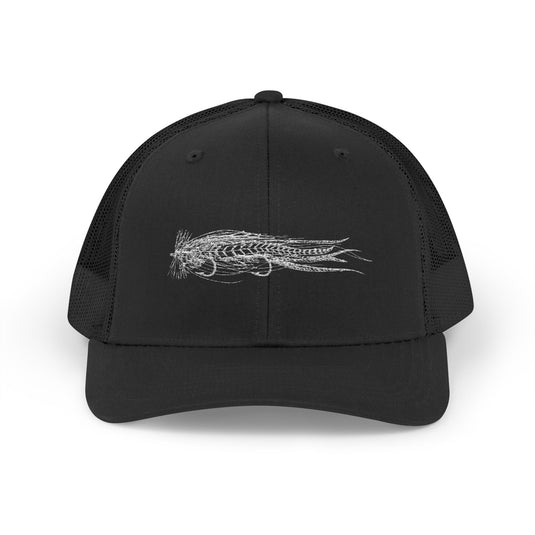 Translation missing: en.Musky Tandem Black Embroidered Snapback Trucker Hat