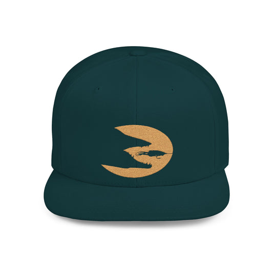 Translation missing: en.Spruce Embroidered Flat Bill Snapback