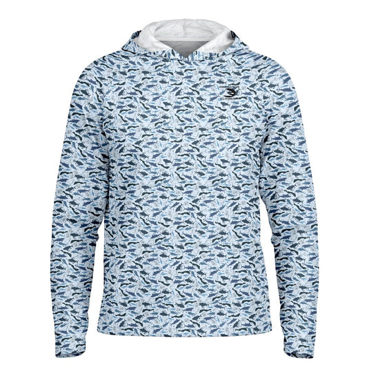 Translation missing: en.PFG Performance Hoodie - Blue Baja Camo