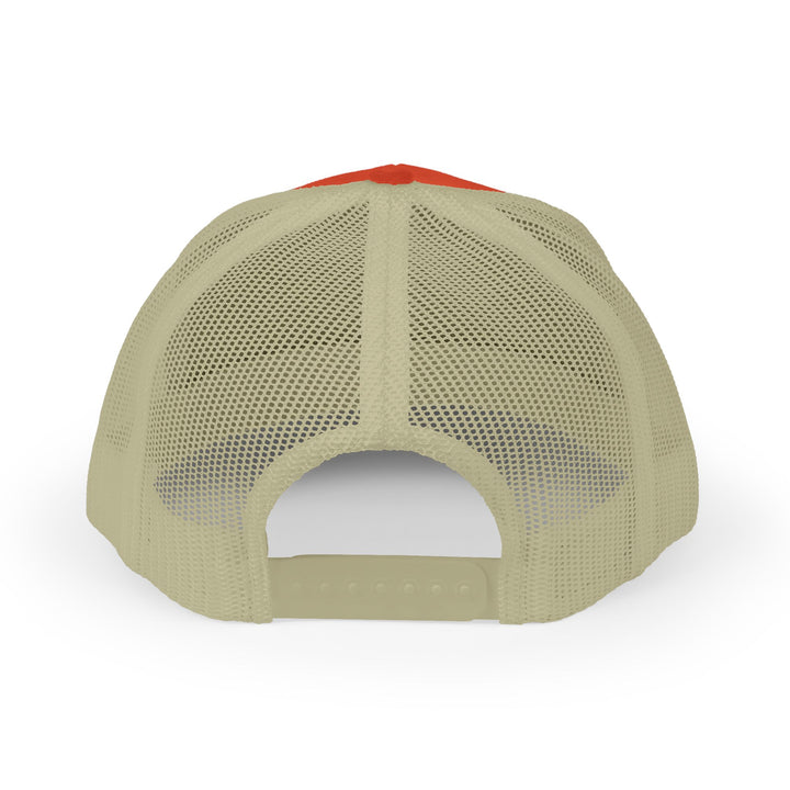 Translation missing: en.Rustic Orange/ Khaki Embroidered Snapback Trucker Hat