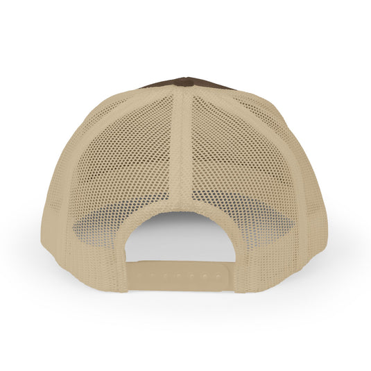 Translation missing: en.Brown/ Khaki Embroidered Snapback Trucker Hat