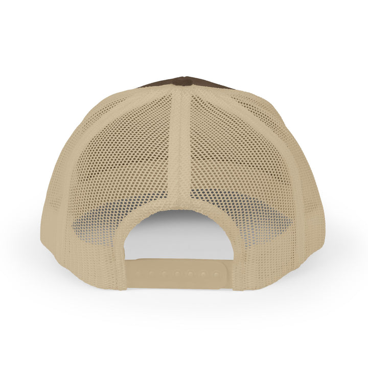 Translation missing: en.Brown/ Khaki Embroidered Snapback Trucker Hat