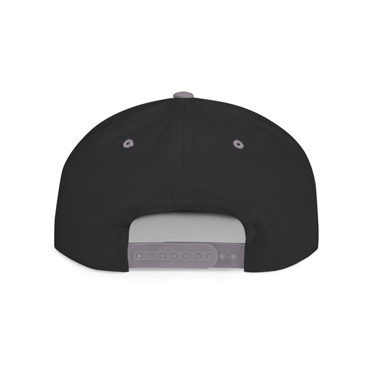Translation missing: en.Black/ Silver Flat Bill Snapback