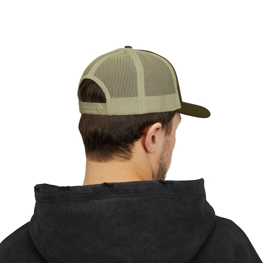 Translation missing: en.Moss/ Khaki Snapback Trucker Hat