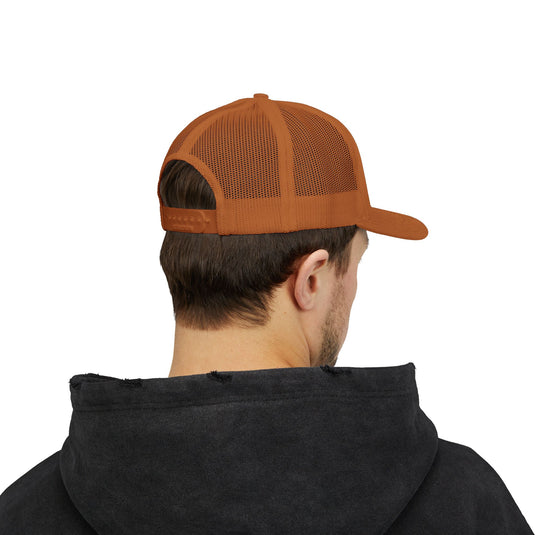 Translation missing: en.Caramel Embroidered Snapback Trucker Hat