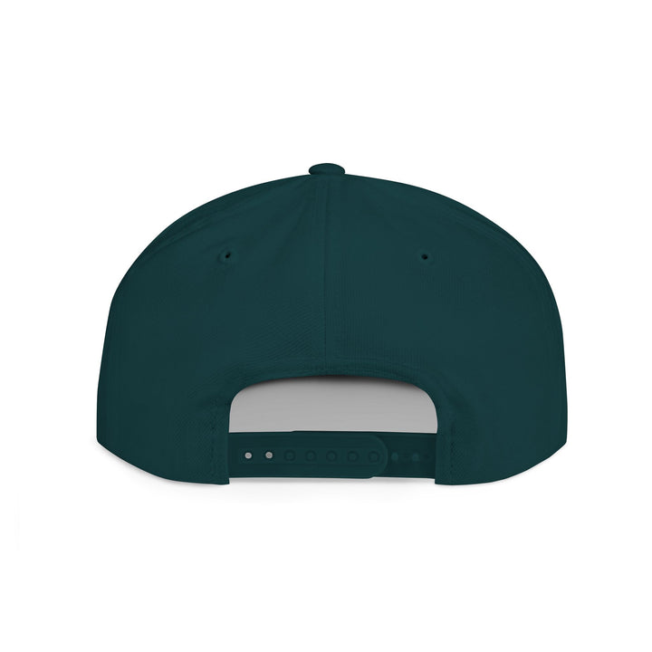 Translation missing: en.Spruce Embroidered Flat Bill Snapback
