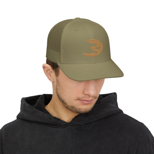 Translation missing: en.Loden Embroidered Snapback Trucker Hat