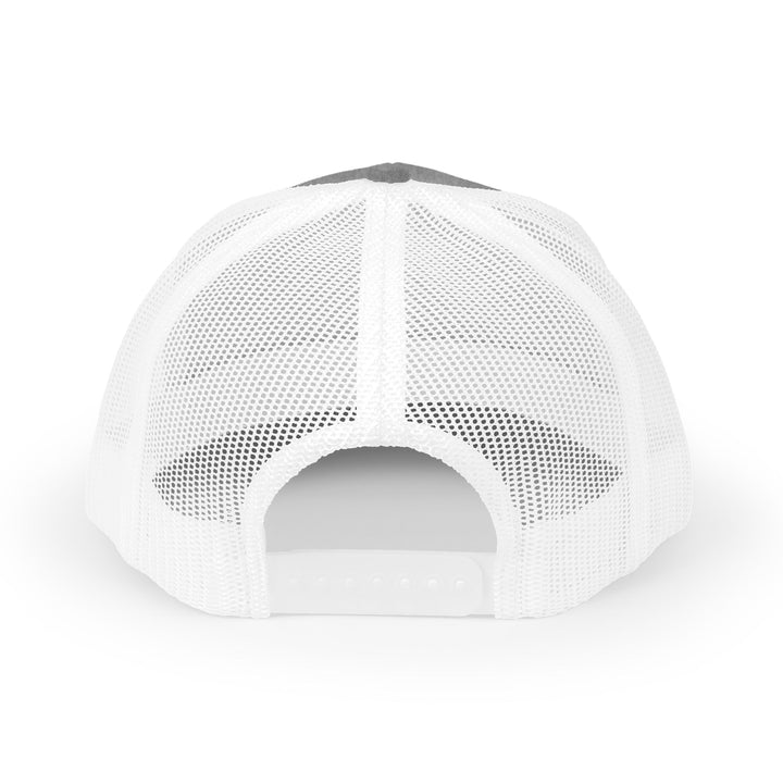 Translation missing: en.Heather Grey/ White Embroidered Snapback
