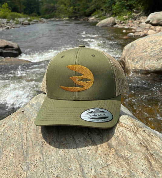 Translation missing: en.Moss/ Khaki Snapback Trucker Hat