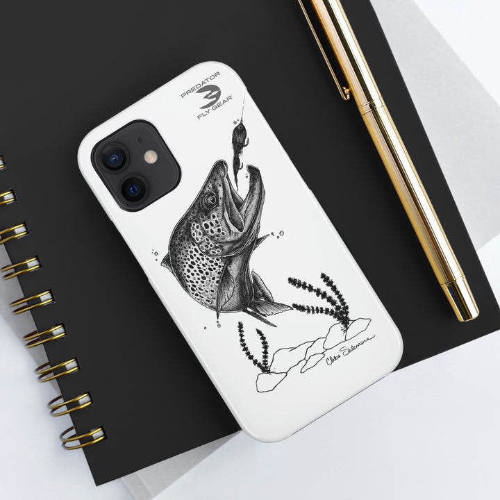 Translation missing: en.Brown Trout Tough Phone Case