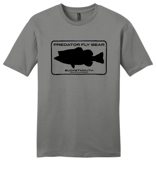 Translation missing: en.BUCKETMOUTH Casual Tee, Largemouth Bass