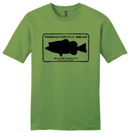 Translation missing: en.BUCKETMOUTH Casual Tee, Largemouth Bass