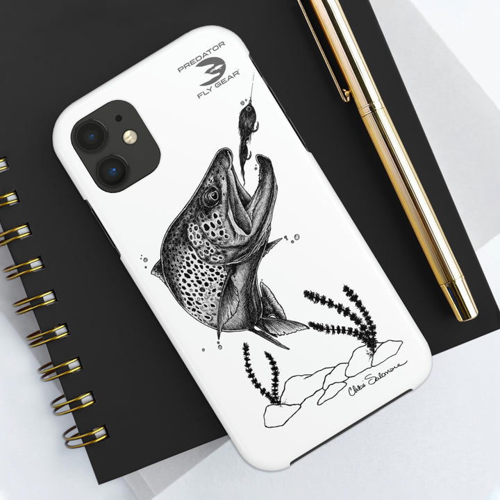 Translation missing: en.Brown Trout Tough Phone Case