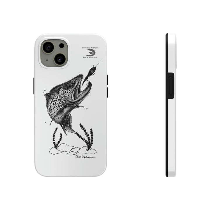 Translation missing: en.Brown Trout Tough Phone Case