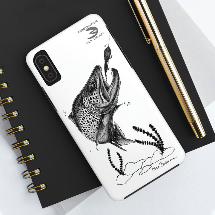 Translation missing: en.Brown Trout Tough Phone Case