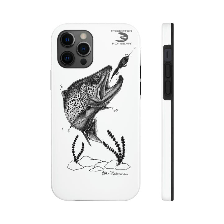 Translation missing: en.Brown Trout Tough Phone Case