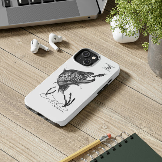 Translation missing: en.Brown Trout Tough Phone Case
