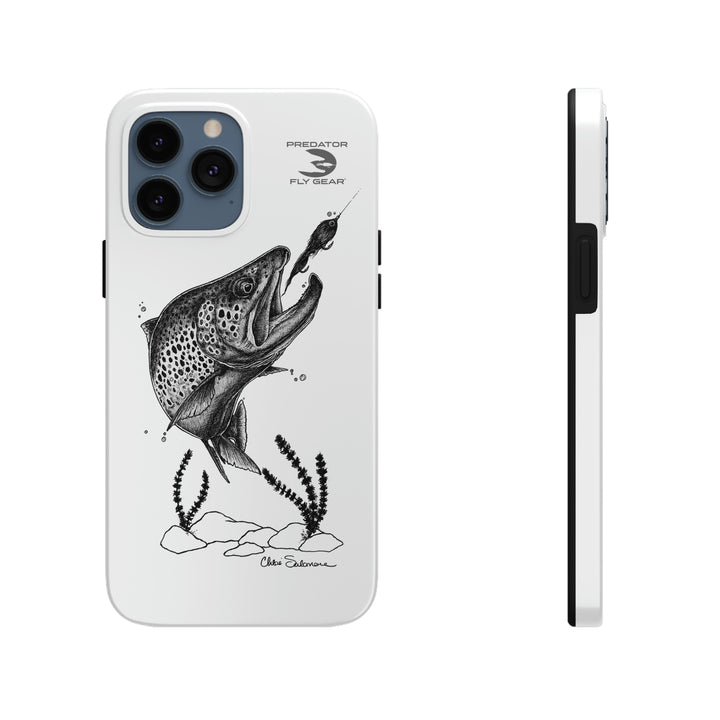 Translation missing: en.Brown Trout Tough Phone Case