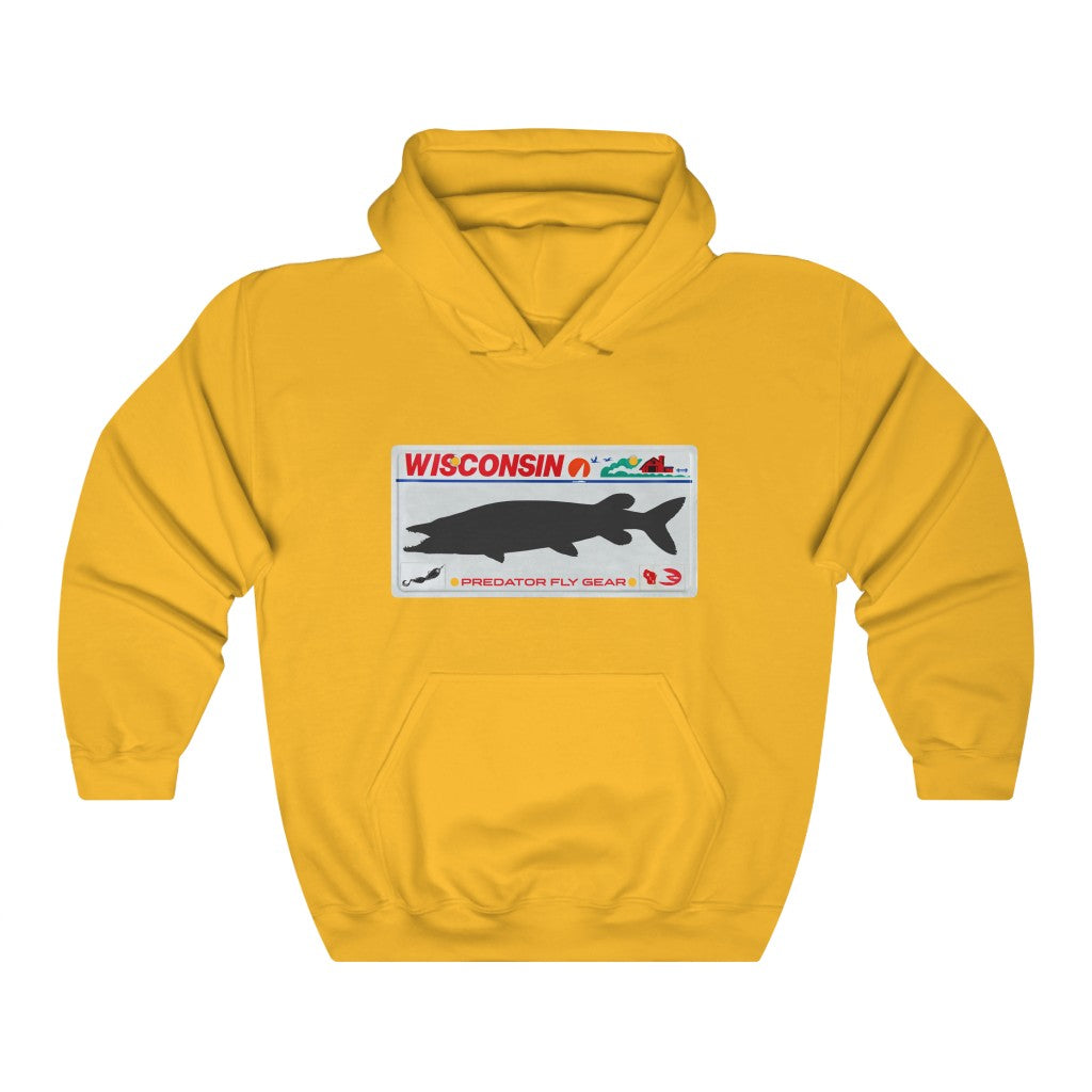 Wisconsin Muskie Warm Hoodie