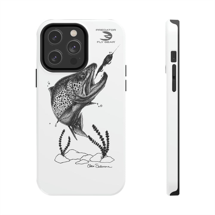 Translation missing: en.Brown Trout Tough Phone Case
