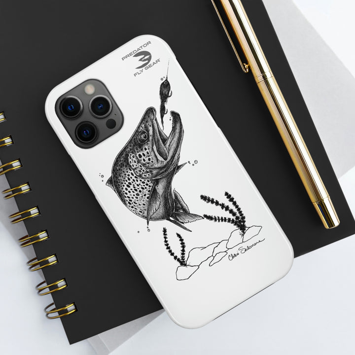 Translation missing: en.Brown Trout Tough Phone Case