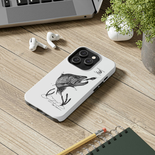 Translation missing: en.Brown Trout Tough Phone Case
