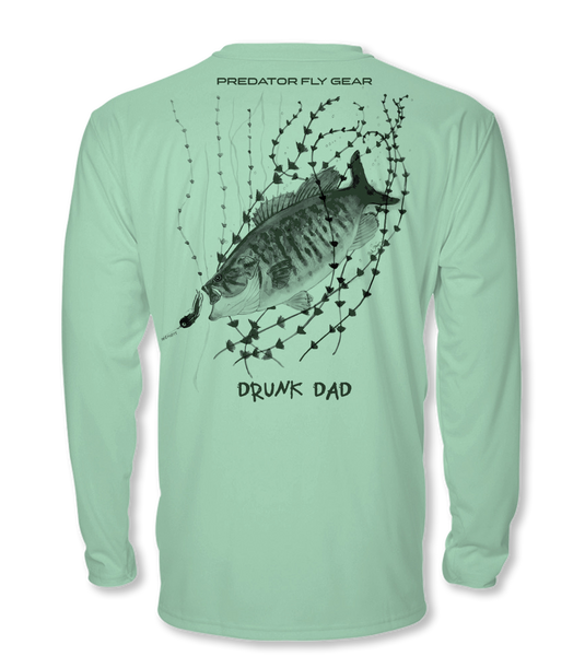 Translation missing: en.DRUNK DAD FLY, Smallmouth Cool Air Series UPF Shirt