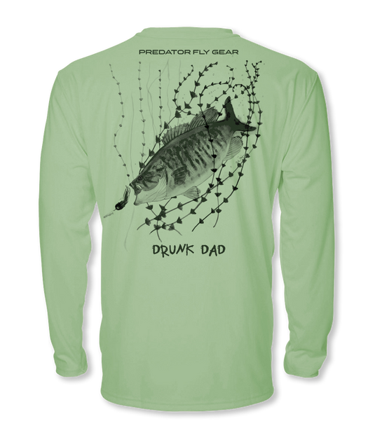 Translation missing: en.DRUNK DAD FLY, Smallmouth Cool Air Series UPF Shirt