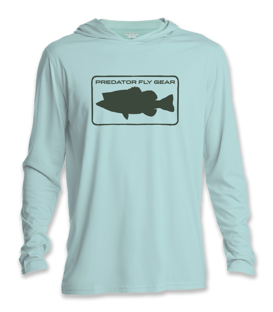 Translation missing: en.DUCK FLY Technical UPF Hoodie (b&amp;w)