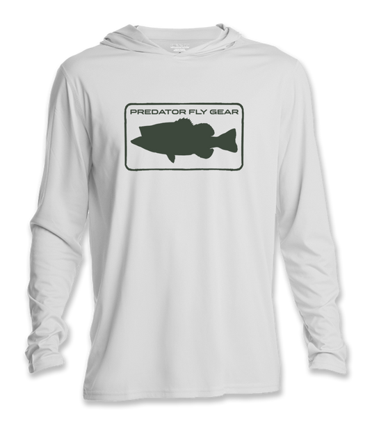 Translation missing: en.DUCK FLY Technical UPF Hoodie (b&amp;w)