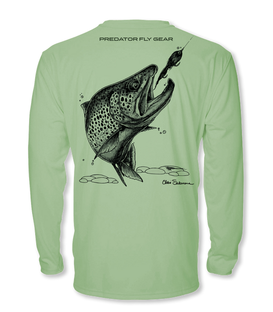 Translation missing: en.Brown Trout Cool Air Series UPF Shirt