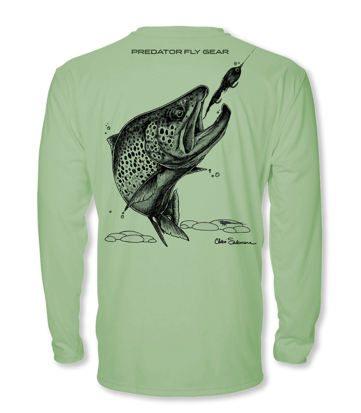 Translation missing: en.Brown Trout Cool Air Series UPF Shirt
