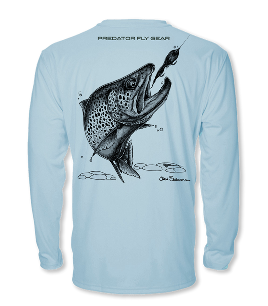 Translation missing: en.Brown Trout Cool Air Series UPF Shirt