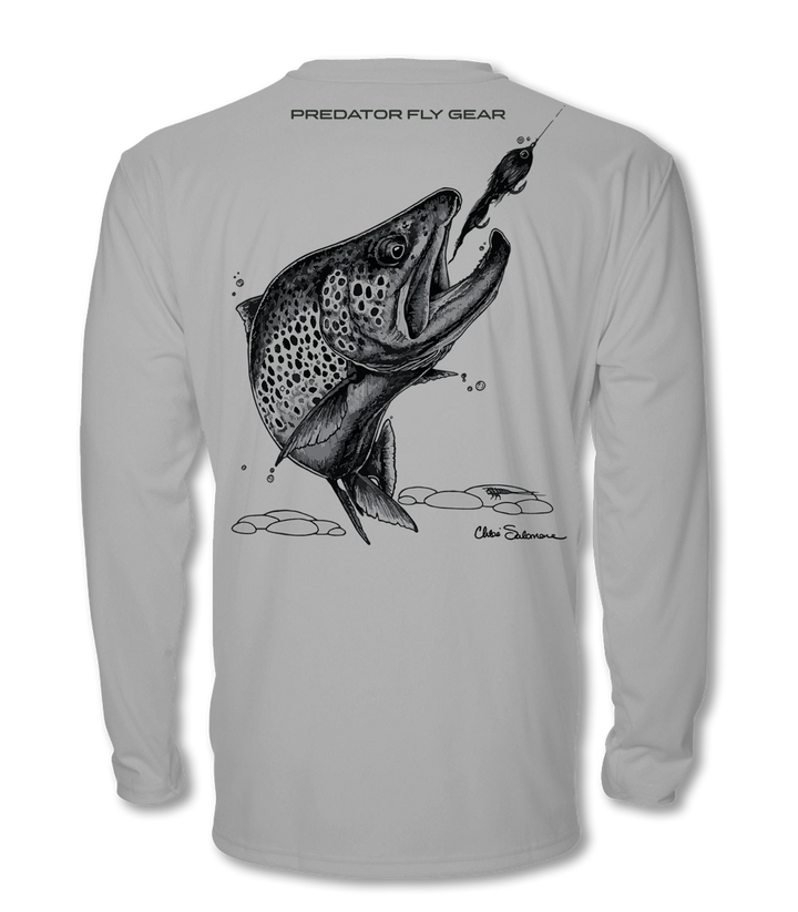 Translation missing: en.Brown Trout Cool Air Series UPF Shirt