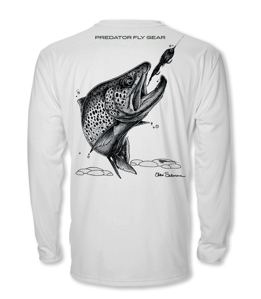 Translation missing: en.Brown Trout Cool Air Series UPF Shirt