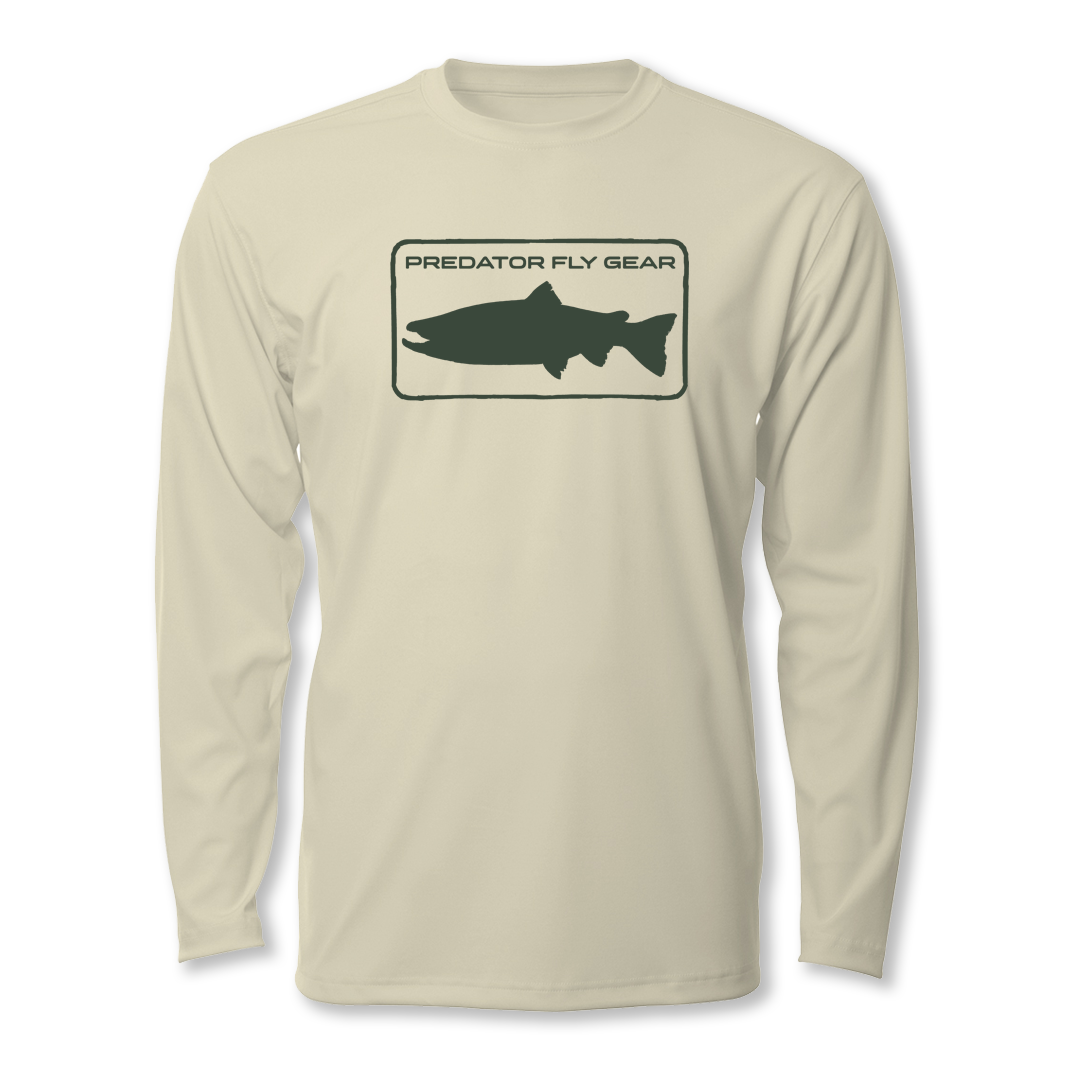 Brown Trout, white logo t-shirt  Fly fishing shirts, Fishing