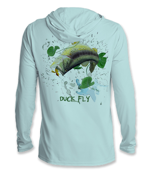DUCK FLY Technical UPF Hoodie (color)