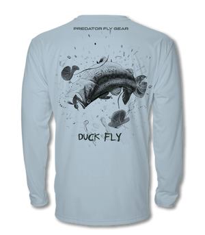 DUCK FLY Cool Air Series UPF Shirt (b&w)