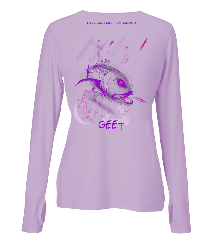 Translation missing: en.Womens GEET Performance Shirt, Giant Trevally