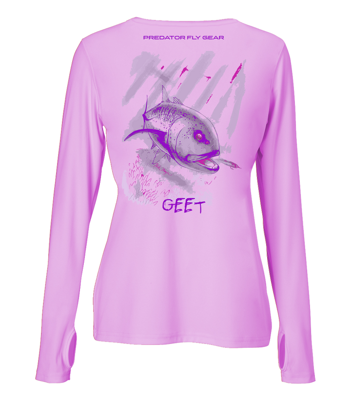 Translation missing: en.Womens GEET Performance Shirt, Giant Trevally