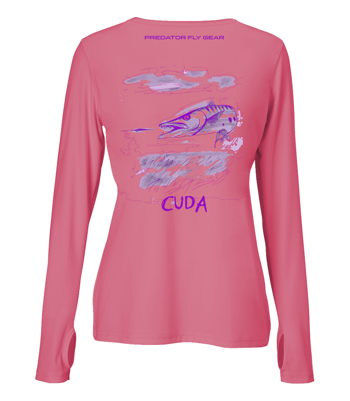 Translation missing: en.Womens CUDA Performance Shirt, Great Barracuda