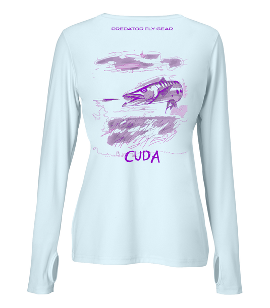 Translation missing: en.Womens CUDA Performance Shirt, Great Barracuda